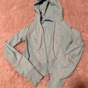 lululemon athletica Light Mint Full-Zip Hooded Jacket